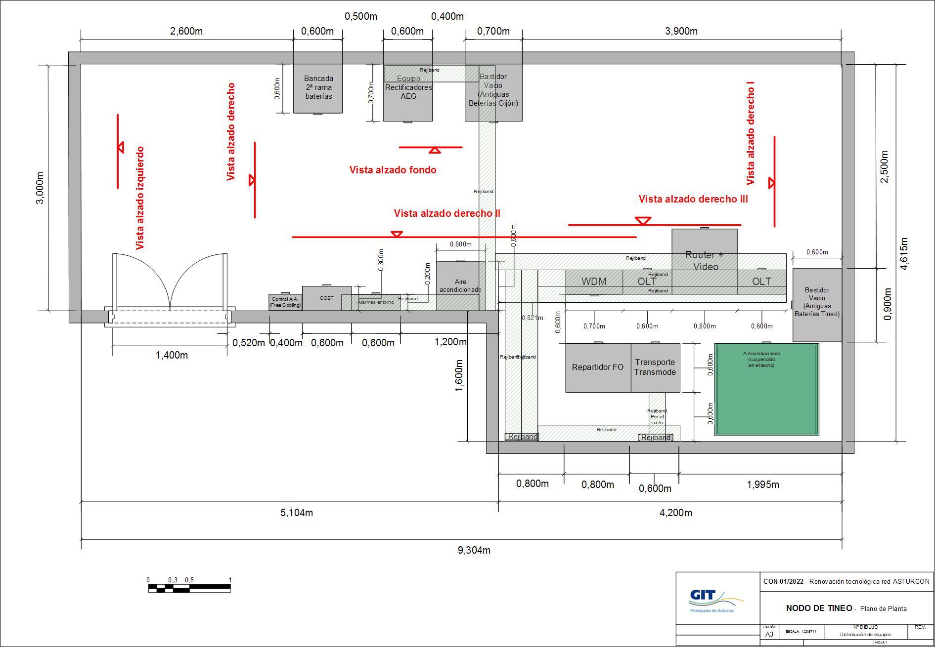 Plano de planta · Tineo